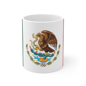 Ceramic Mug 11oz Flag of Mexico