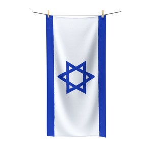 Polycotton Towel, Flag of Israel