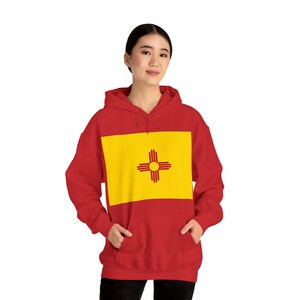 Unisex Heavy Blend™ Hooded Sweatshirt, Flag of New Mexico