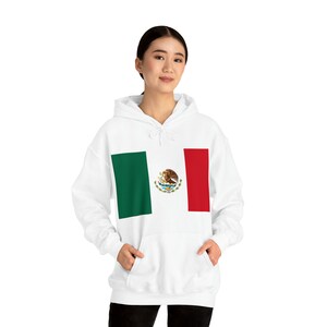 Unisex Heavy Blend™ Hooded Sweatshirt, Flag of Mexico