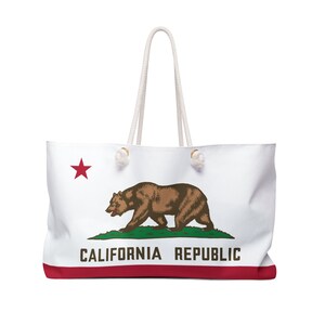 Weekender Bag, Flag of California