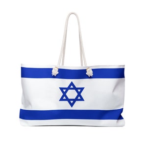 Weekender Bag, Flag of Israel