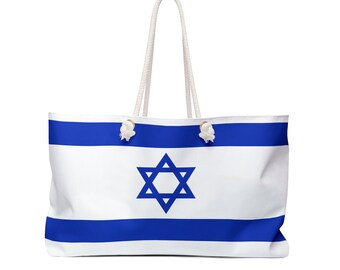 Weekender Bag, Flag of Israel
