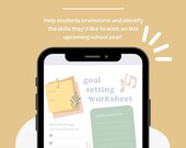 GOAL SETTING WORKSHEET | classroom resources | music education | piano lesson | back to school | printable pdf