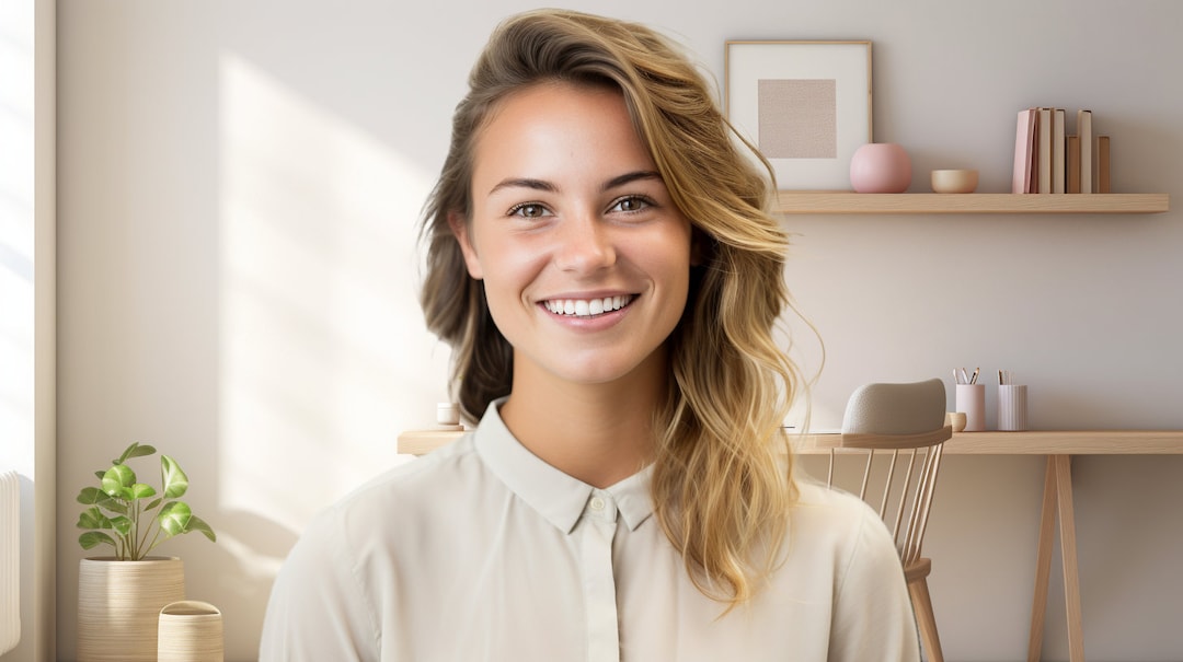 Simple Wall Zoom Background Office Pack for Virtual Meetings, Digital