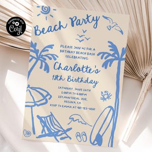Teen beach invites - Etsy México