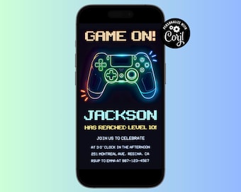 Invitation à La Fête D'anniversaire Du Jeu Vidéo France