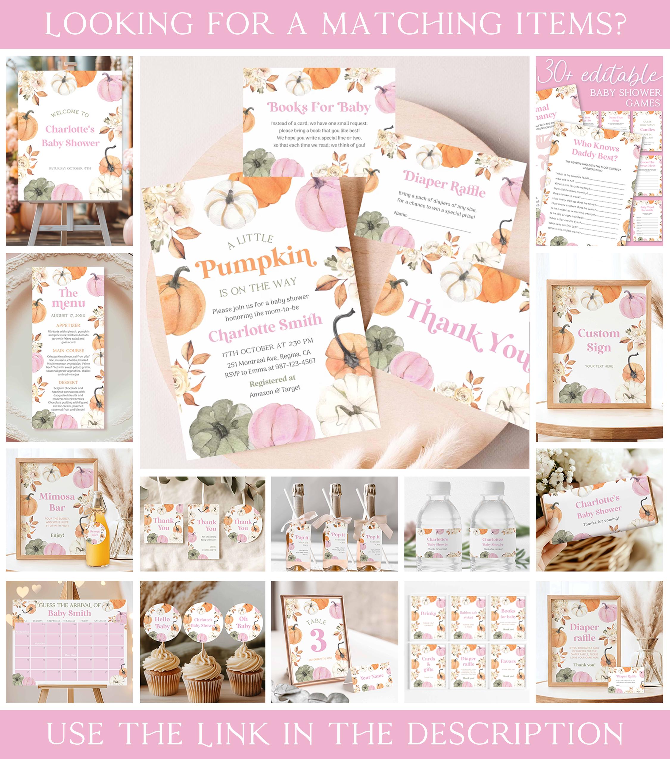 Fiesta サボテンパーティーデコレーション メキシコテーマパーティーサボテンベビーシャワー装飾 マルチカラーハンギングペーパーフ  パンプキンベビーシャワーバンドル 編集可能な秋のベビーシャワーセット 秋のバンドル 女の子のベビーシャワースイート 小さなパンプキン ..., image size:2250x2546