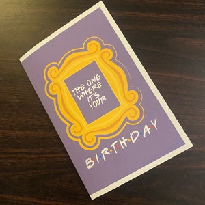 Best Friends Birthday Card 90s nostalgic
