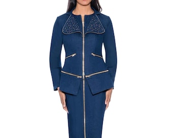 Traje vaquero de 2 piezas