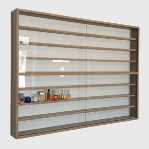 Verzamelaarsvitrine voor uw schatten, hangende vitrine, Zippo, vitrine met 8 compartimenten! Nieuw!