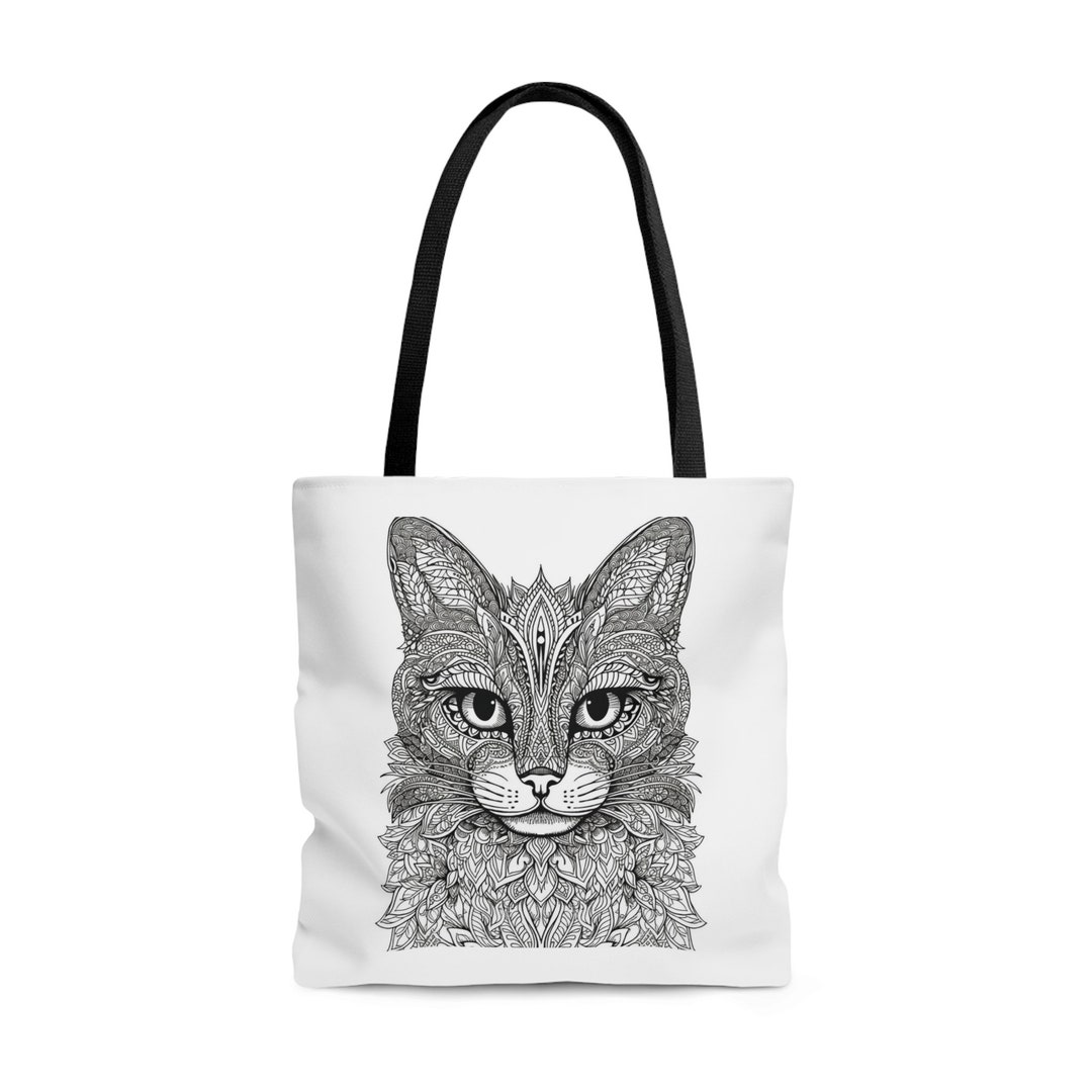 Tote Bag Cat Tote Bag Cat Mom Bag Gift Gift to Mom Pet Lover - Etsy