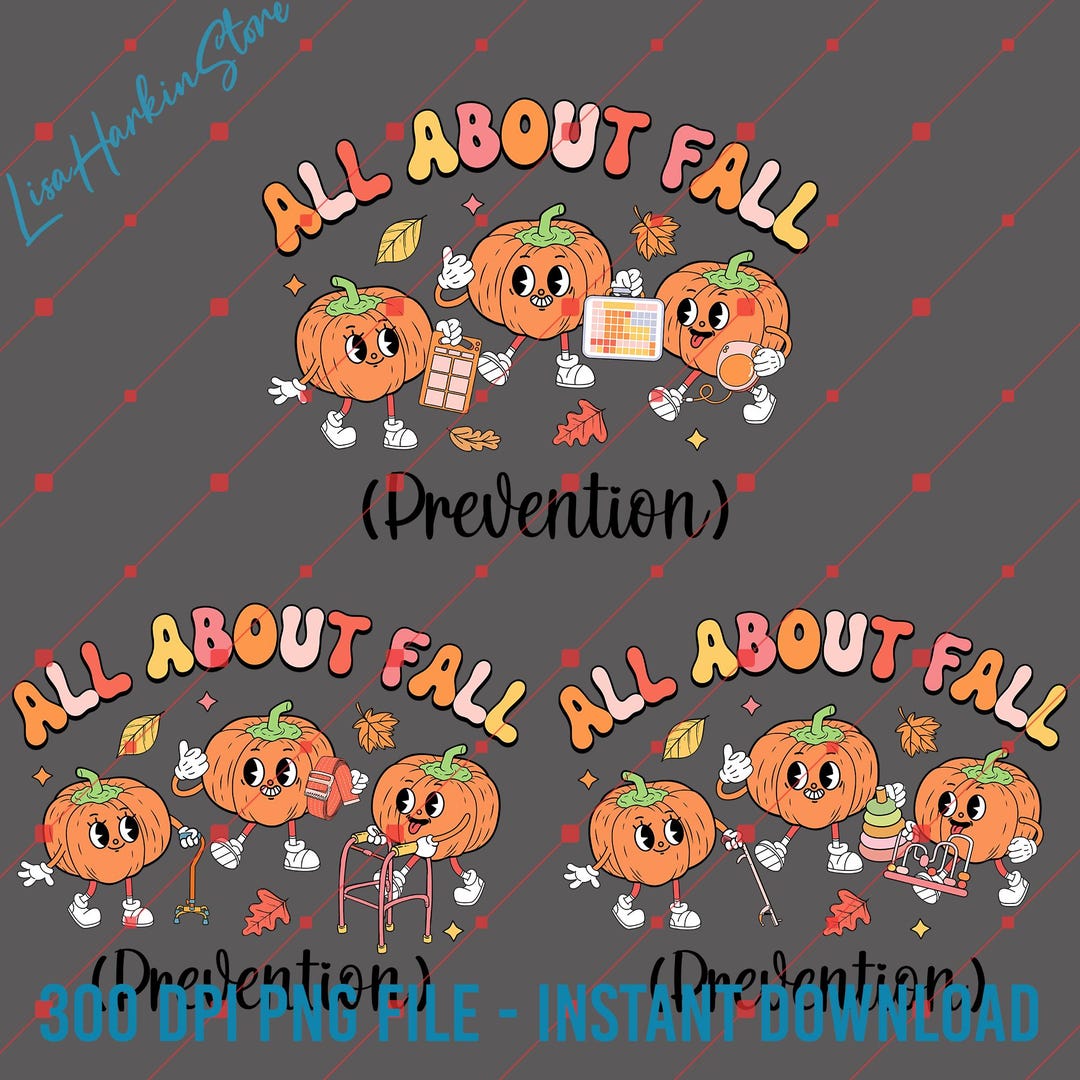 All About Fall Prevention Png, Fall Png, Thanksgiving Png, Occupational ...
