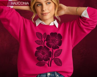 Vintage Wildflowers Comfort Colors Shirt: Botanical Floral Tee
