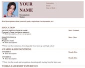 Professional CV - Light Brown
