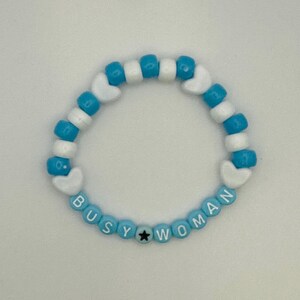 Sabrina Carpenter Short n Sweet Deluxe Inspired Busy Woman Kandi Bracelet