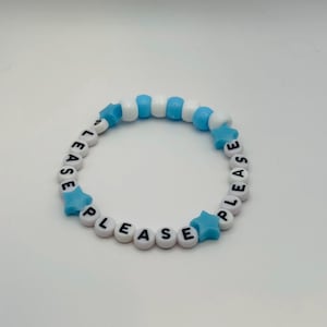 Sabrina Carpenter Short n Sweet Please Please Please Inspired Kandi Bracelet