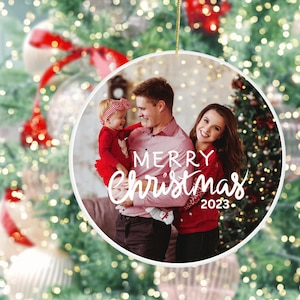 Personalised Christmas Ornaments / Custom Christmas Bauble, Personalised Christmas Gifts