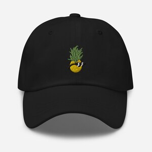 Cool Pineapple Dad Hat, Adult Unisex, Baseball Hat, Brimmed Hat, Adjustable Hat