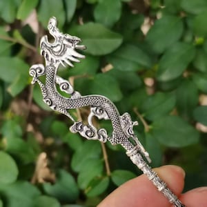 Chinese Dragon Hair Clip - Etsy display picture 3