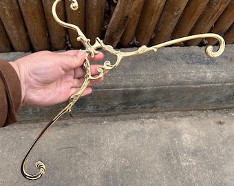 Brass Cloud Jewelry Display Rack Vintage Style Hanger
