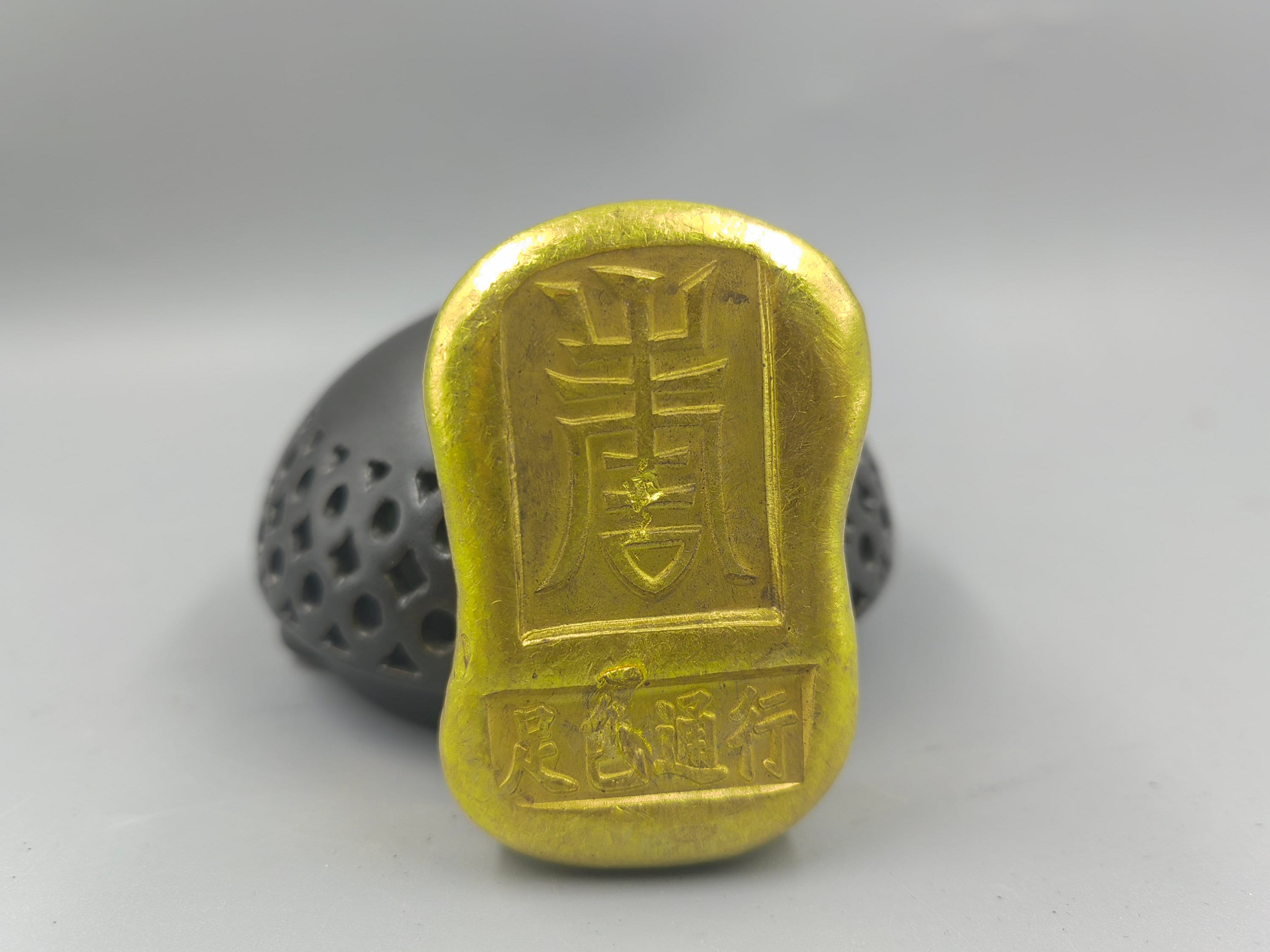 Gold Bar Paperweight - Etsy