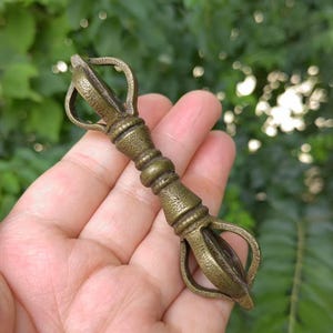 Feng shui Decor Dharma  Ritual blessing mantras,Exquisite Phurba Brass Mascot Vajra Phurba amulet,Tibetan Buddhist Religious Supplies PDD784
