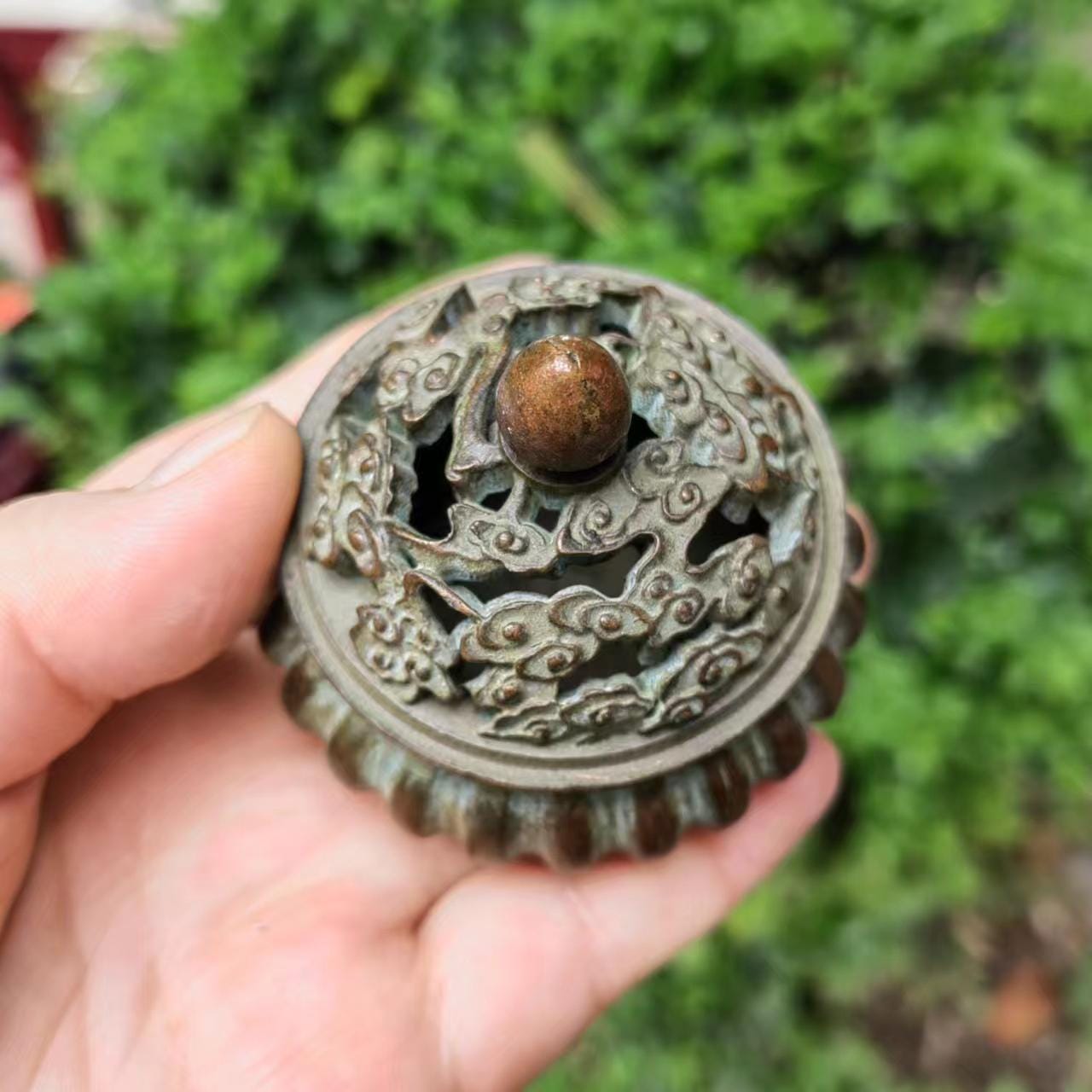 ヴィンテージスタイルの銅製かぼちゃ香炉（蓋付き） - Etsy 日本