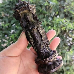 Copper Buddha statue outdoor,Altar Bookshelf Desktop Brings Good Luck and Health Meditation Decor,Buddha wall art yoga art buddha decor p530