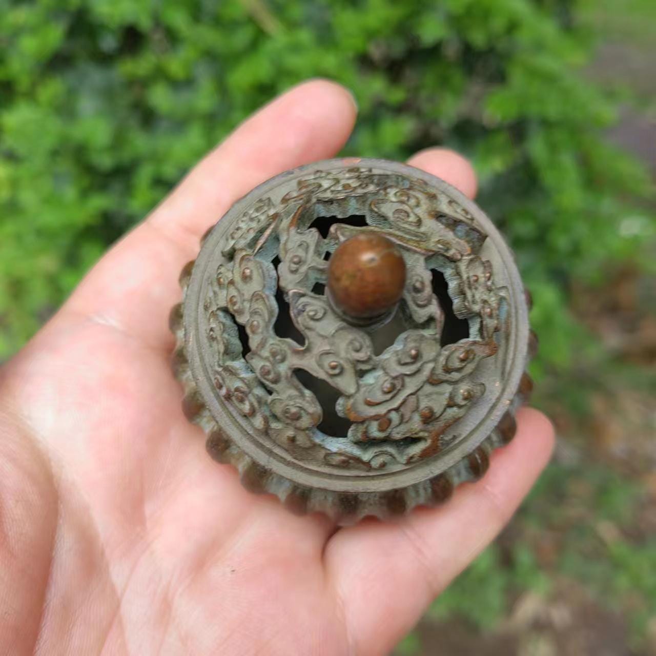 ヴィンテージスタイルの銅製かぼちゃ香炉（蓋付き） - Etsy 日本