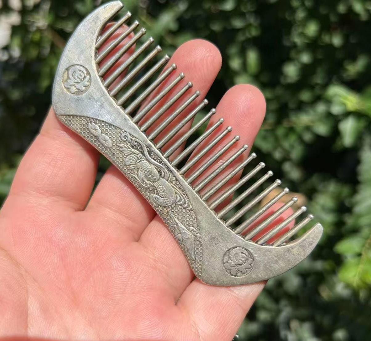 Buy Sterling Silver Comb Online In India - Etsy India