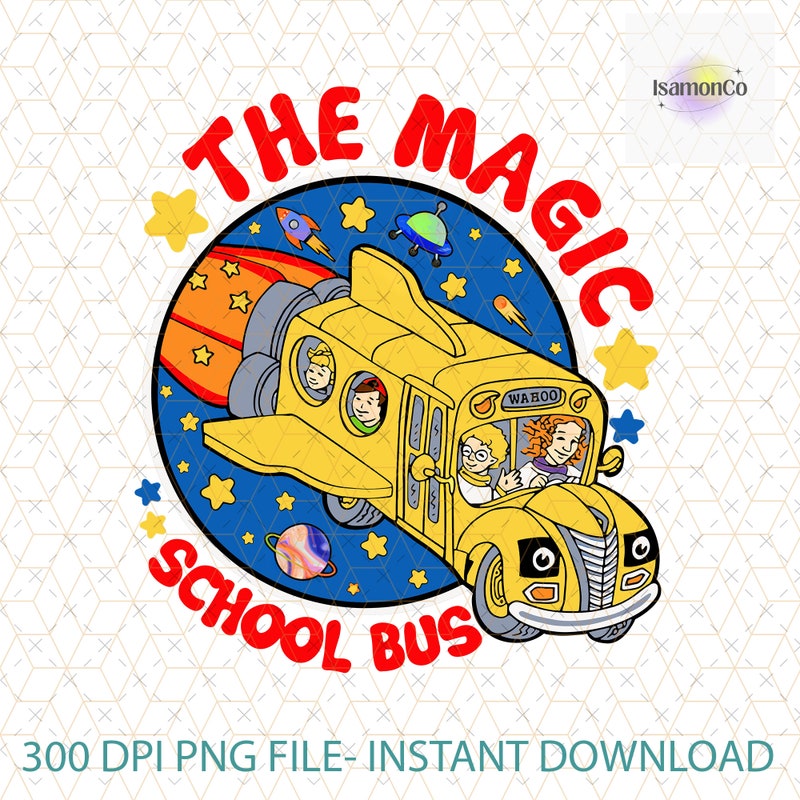 Magic School Bus - Etsy