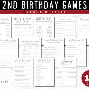 Jeux pour le deuxième anniversaire, lot de jeux pour le 2e anniversaire, jeux de société pour les enfants de deux ans, activités pour le 2e anniversaire, anecdotes, chasse aux anniversaires