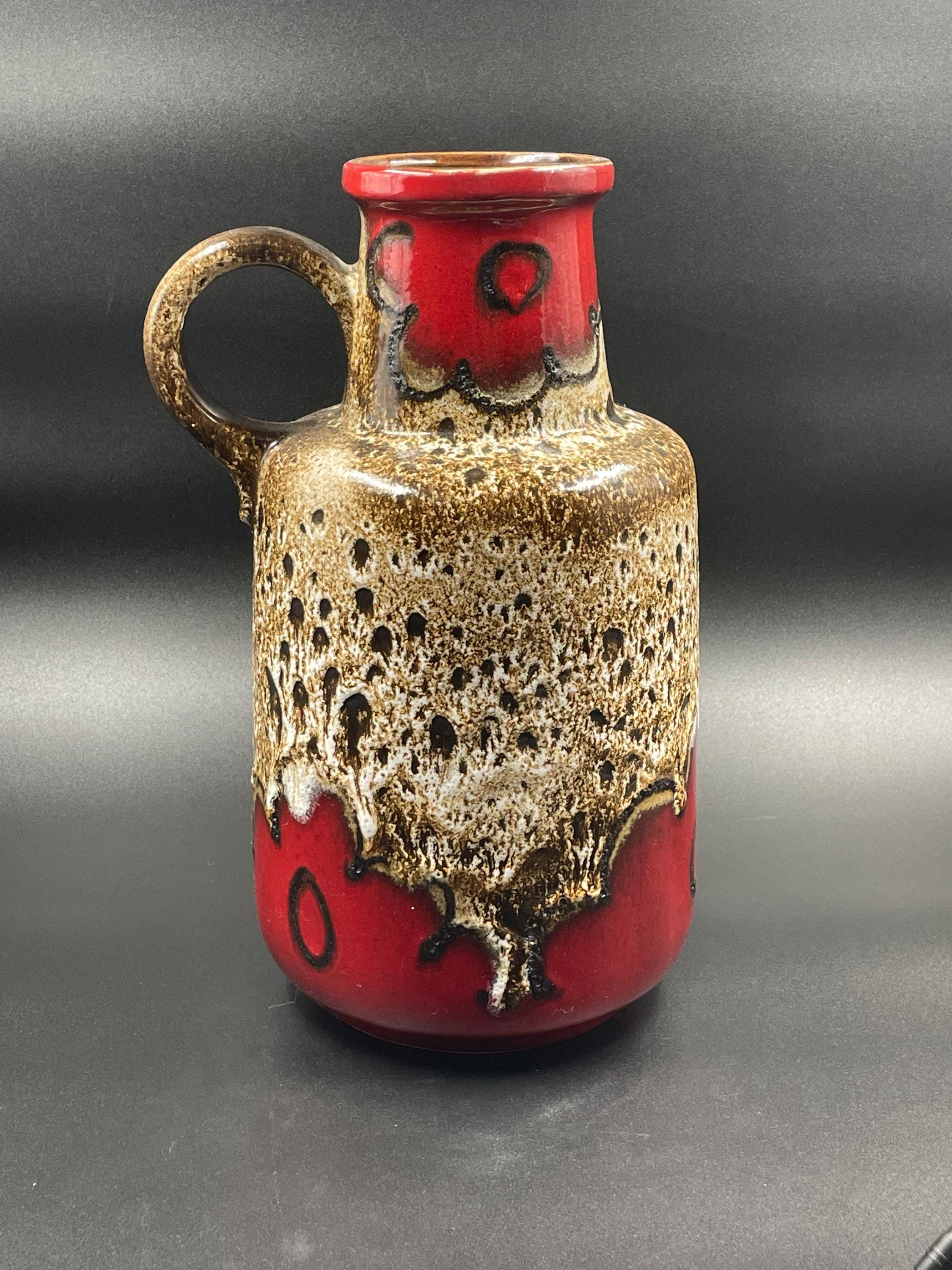 fatlava XXXL Scheurich W. Germany アクメ Fat Lava--Scheurich-- | Fat Lava & German Art Pottery