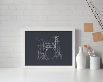 Um homem tocando piano, arte minimalista de piano, pôster de piano, instrumento musical