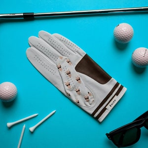 Luva de golfe GOAT | Couro Cabretta Premium | Dia dos Pais e Despedidas de Solteiro