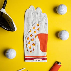 Guante de golf Hot Hand / Cuero Cabretta Premium / ¡Regalo perfecto para el Día del Padre, despedidas de soltero, vacaciones, celebraciones, viajes de golf y más!