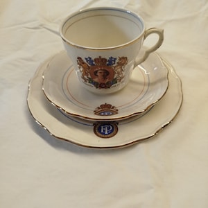 Set vintage per l'incoronazione della regina Elisabetta II del 1953 - Washington Pottery Ltd, Hanley, Regno Unito - Spedizione GRATUITA in tutto il mondo