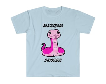 Funny Snake Lover T-Shirt - Danger Noodle Tee for Snake Moms and Reptile Enthusiasts