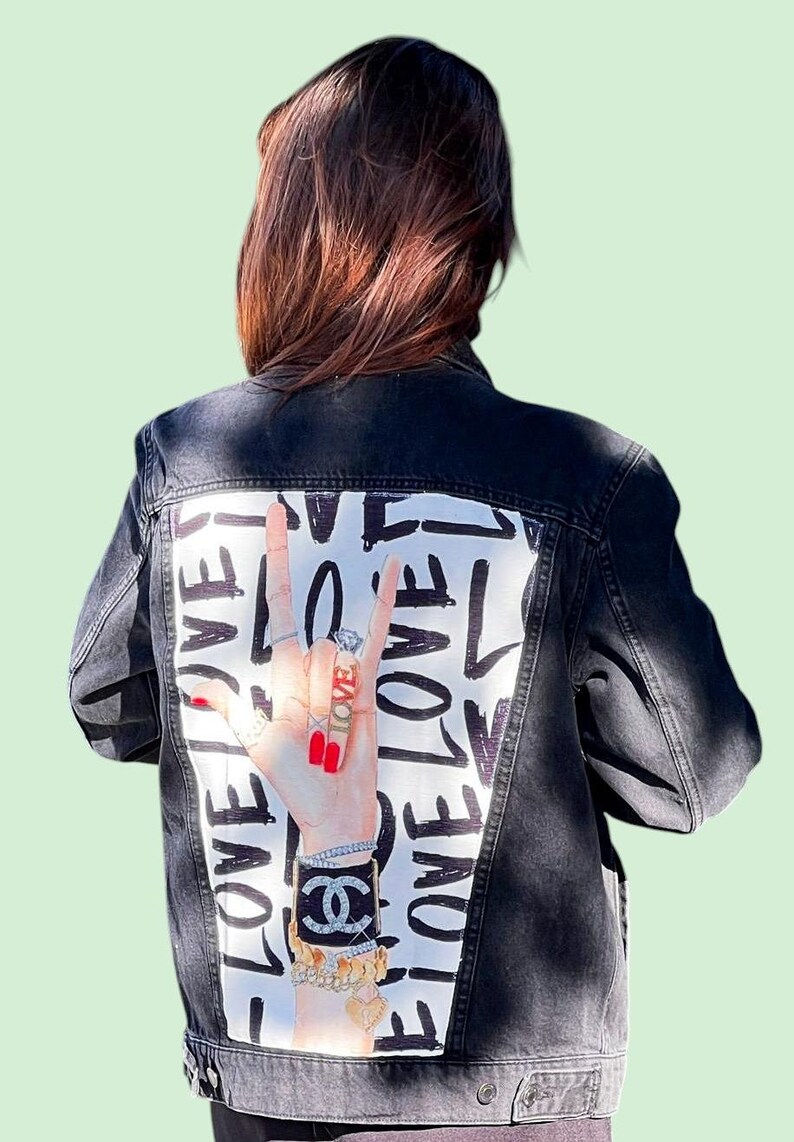 A BAR SONG DENIM JACKET