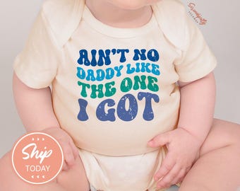 Funny Daddy Baby Onesies® Brand, Cute Infant Bodysuit, Family Gift for Dad, Baby Shower Gift, Father's Day Outfit for Baby(KA-FAM50)