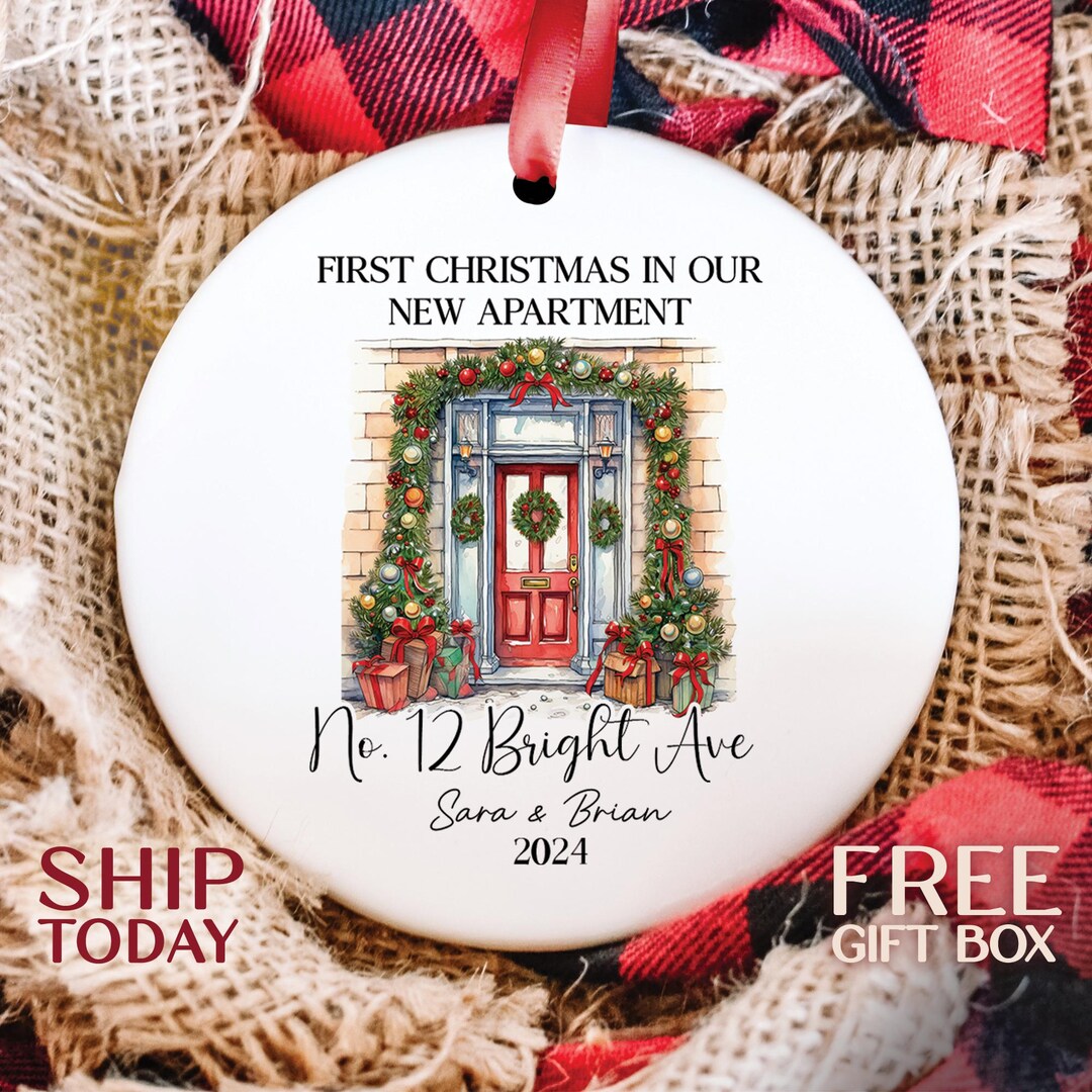 First Christmas in Our New Apartment Ornament, New Home Christmas