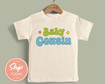 Family Cousin Toddler Shirt, Cute Family Outfit, Baby Shower Gift, Funny Cousin Shirt, Toddler Family Tee, Matching Family Shirt(KA-FAM88 )