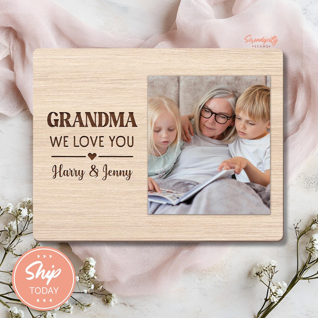 Family Love Personalized Photo Board - Custom Photo Frame for ...