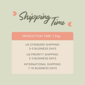 a shipping time table with different shipping options and their corresponding delivery times.