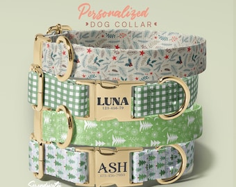 Winter Season Dog Ornament, Winter Dog Collar, Christmas Gift For Dog, Christmas Collar, Christmas Gift For Pet, (P141)