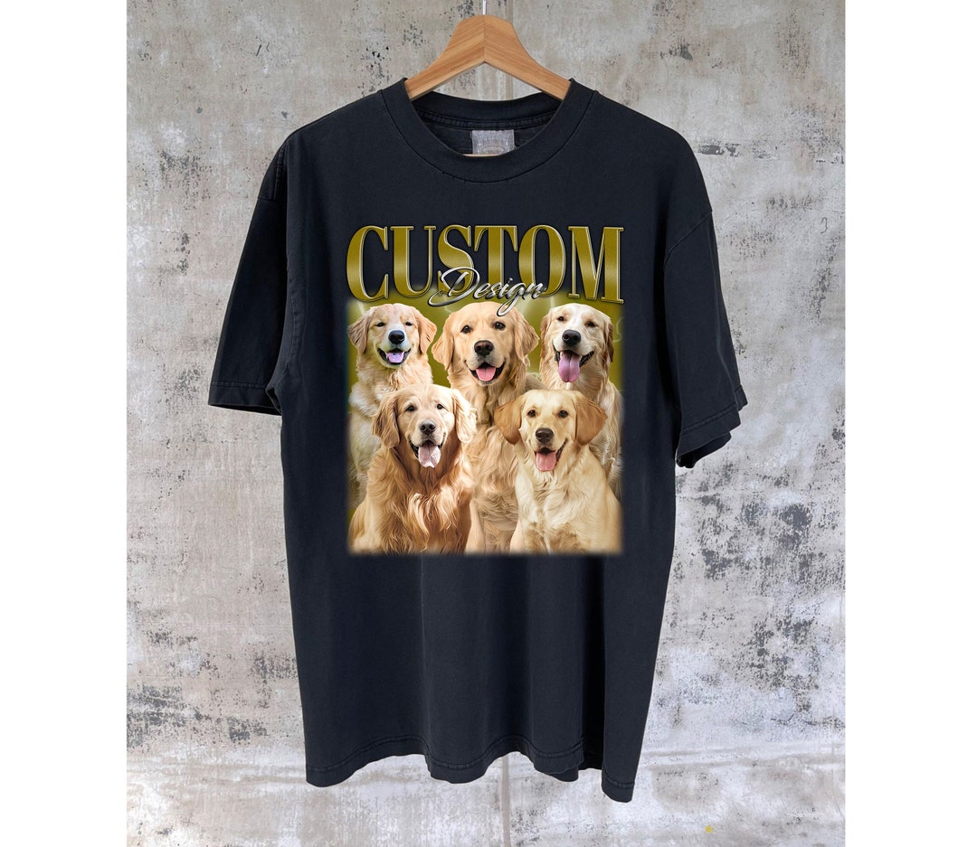 Custom Dog Design Tshirts Custom Dog Shirt Custom Design Etsy