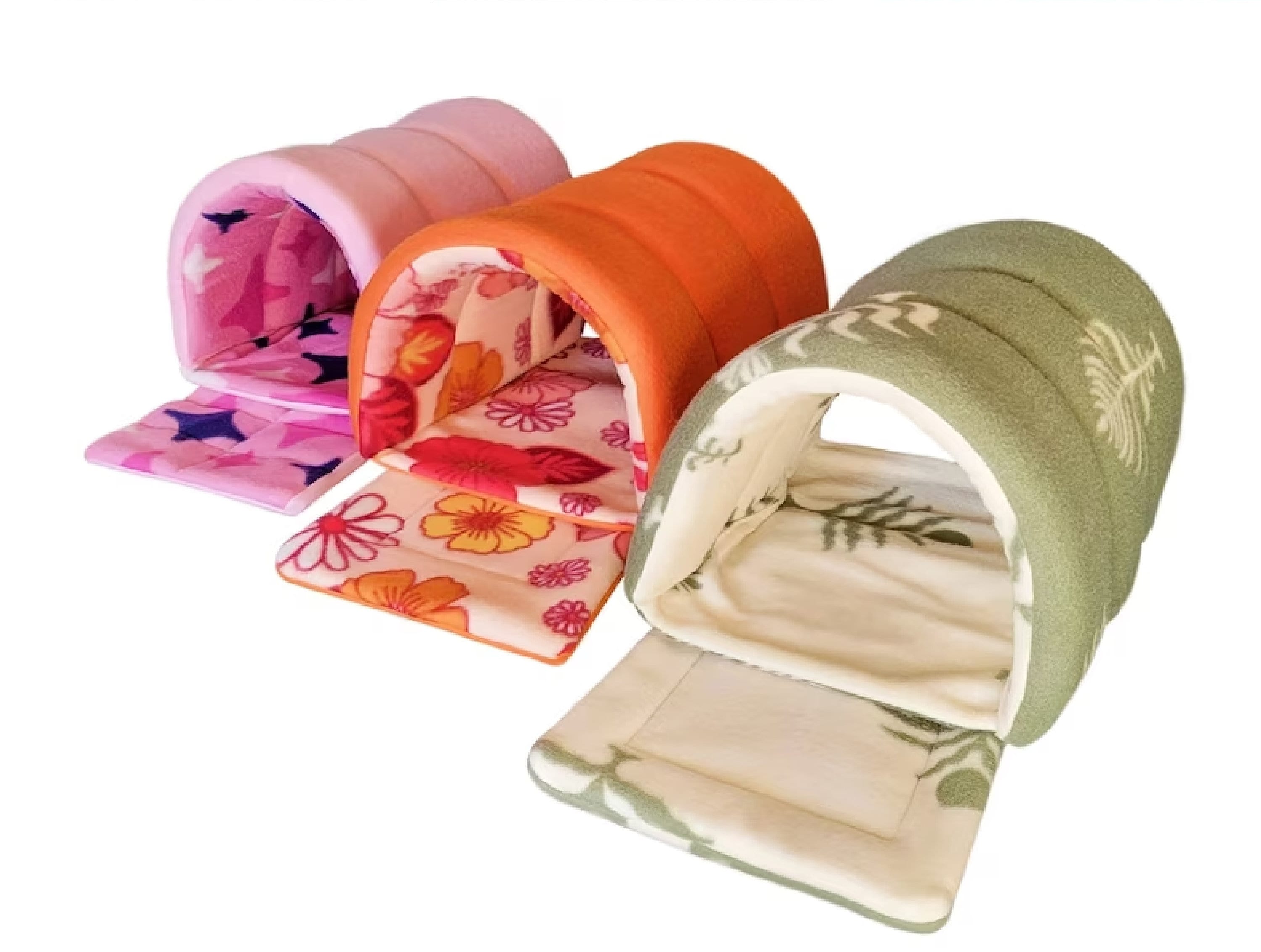 Fleece Guinea Pig Play Tunnel with Absorbent Pee Pad