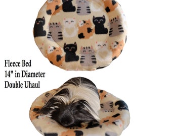 Guinea Pig & Small Animals Fleece Round Pee Pad Ecup Pee Pad Round Fleece Bed