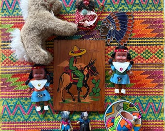Vintage Trinkets, Mini & Small Figurines Printer Tray Finds|Small Miniature Collectibles| Curio Cabinet Shelf Decor-Choice